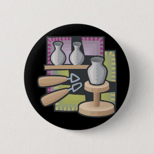 Potter 2 Inch Round Button