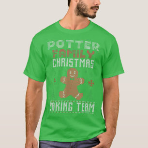 Potter Family Christmas Baking Team Matching ginge T-Shirt