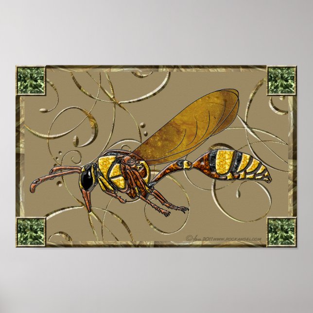 Potter Wasp Poster (Front)