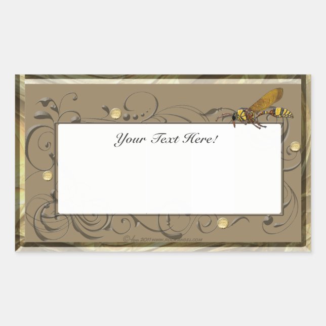 Potter Wasp Sticker (Front)