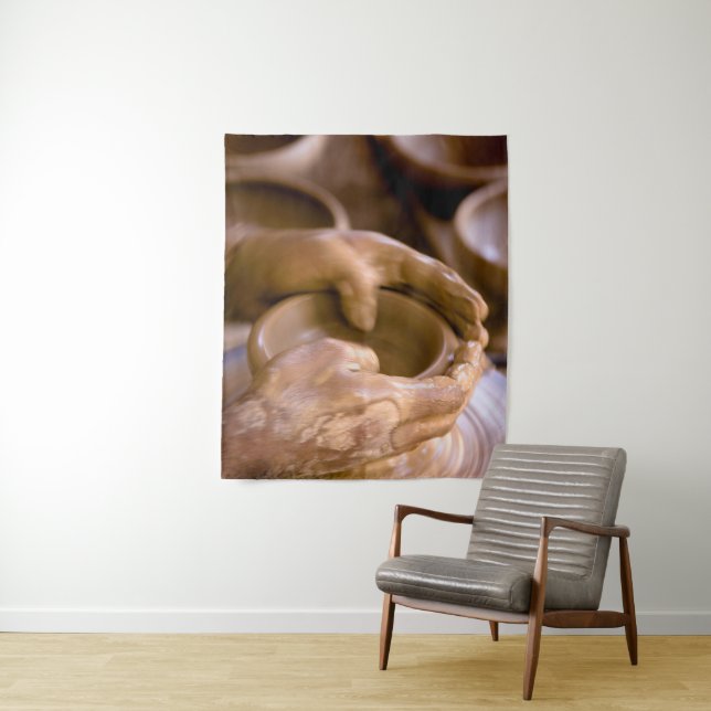 Potters Hand Tapestry (In Situ)