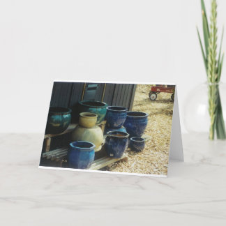 Pottery and wagon card