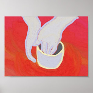 pottery art print
