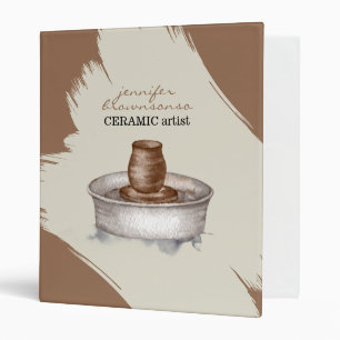 Pottery Ceramic Clay Turner sculpture collection Binder