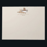 Pottery Ceramics Artist Signature Notepad<br><div class="desc">Pottery Ceramics Artist Signature</div>