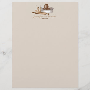 Pottery Ceramics Artist Signatures Letterhead