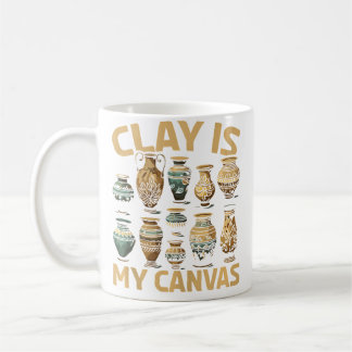 Pottery Clay Ceramic Pottery Maker Ceramics Artist Coffee Mug