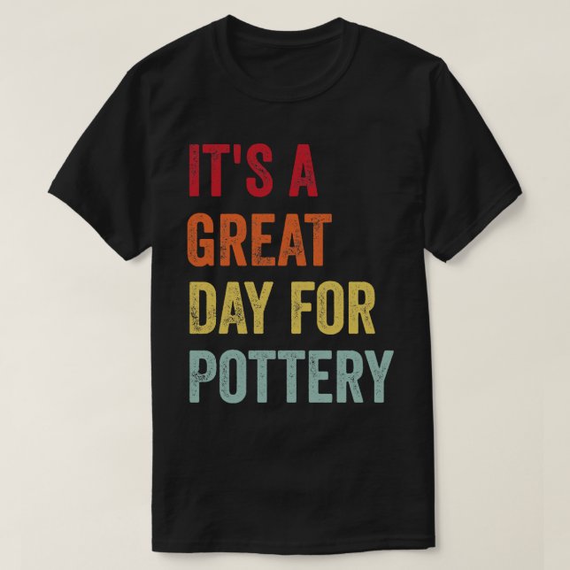 Pottery Enthusiast T-Shirt (Design Front)