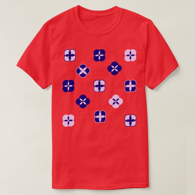 Pottery floral pattern 1 T-Shirt (Design Front)