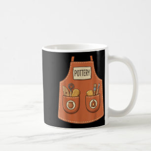 Pottery Funny Ceramic Artist Kiln Worker Apron Coffee Mug