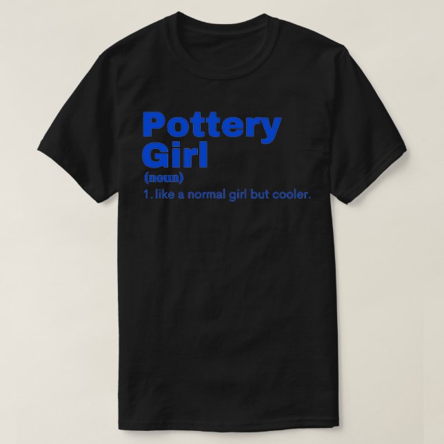 Pottery Girl Pottery 1 T-Shirt (Design Front)