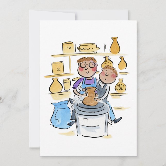 Pottery Invitation (Front)