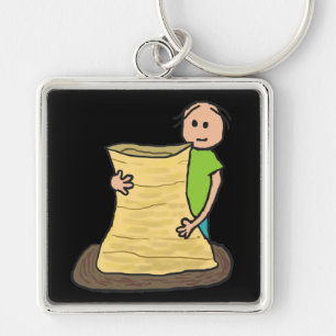 Pottery Making Keychain