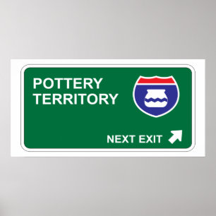Pottery Next Exit Poster