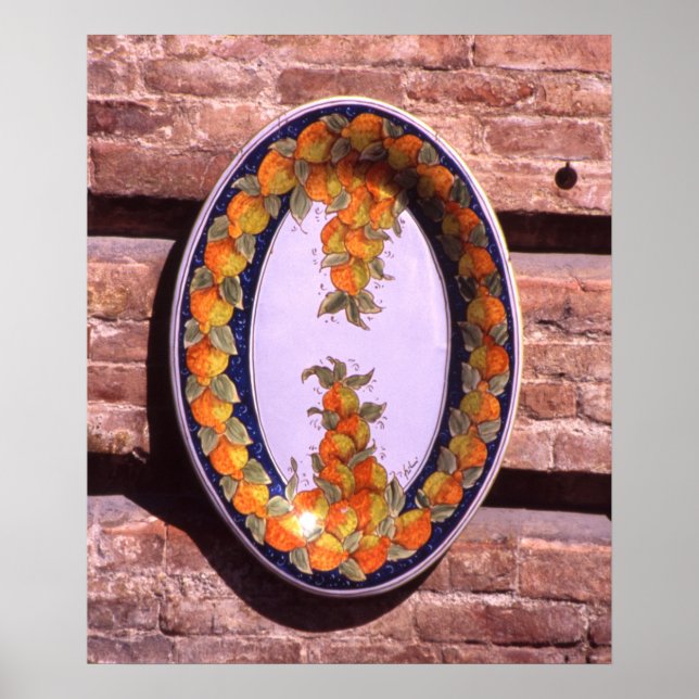 Pottery Serving Dish Poster (Front)