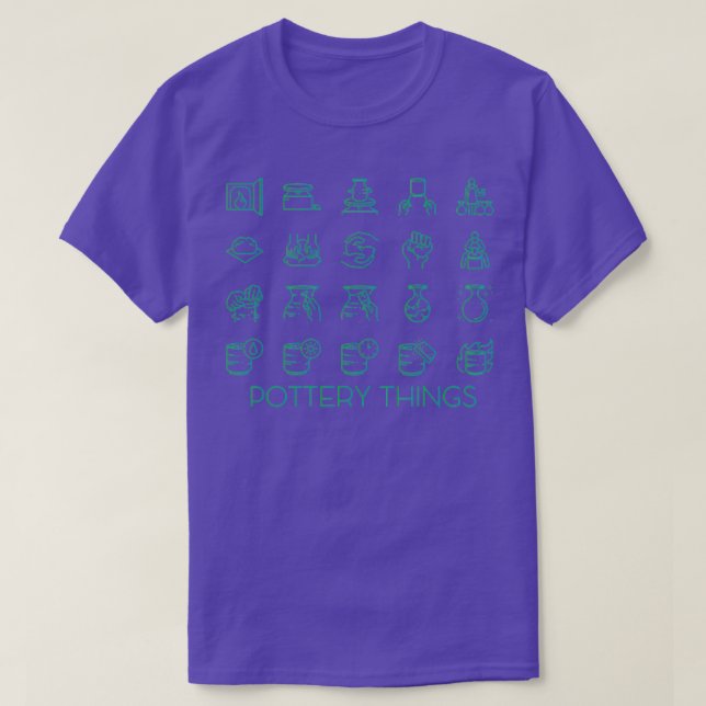 Pottery Things 3 T-Shirt (Design Front)
