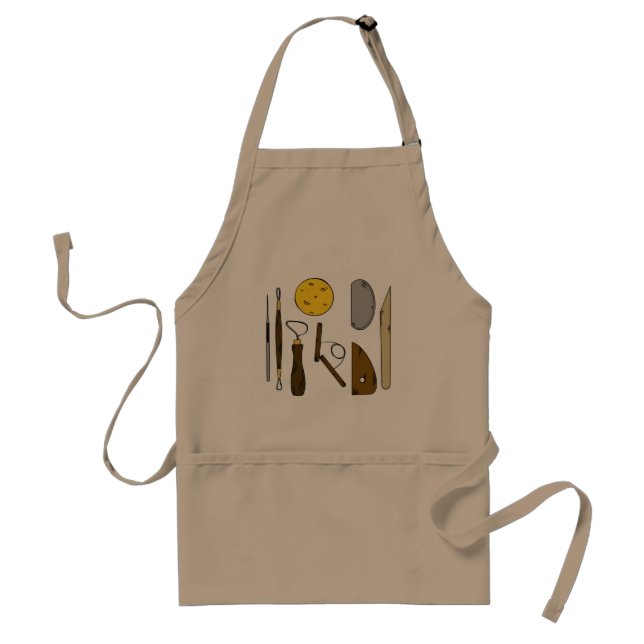 Pottery Tools Apron (Front)
