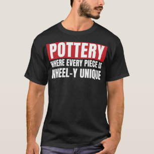 Pottery Unique Art Funny Ceramic Art Clay T-Shirt