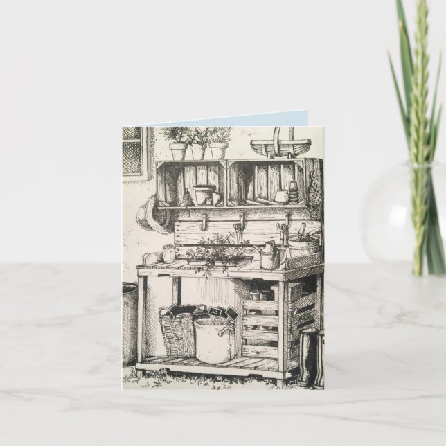 Potting Bench Card (Front)