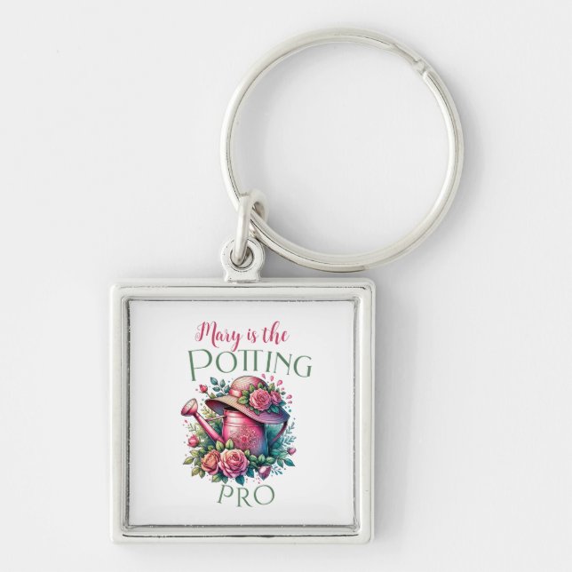 Potting Pro Garden Keychain (Front)