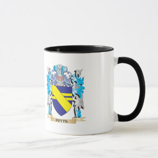 Potts Coat of Arms - Family Crest Mug
