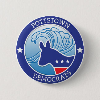 Pottstown Democrats Wave Button