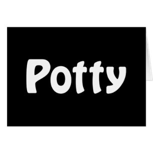 Potty Card