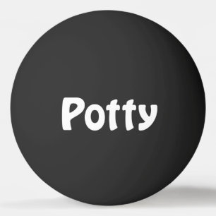 Potty Ping Pong Ball
