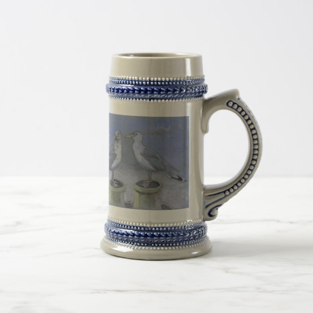 Potty Seagulls Stein  (Right)