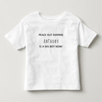 Potty Trained Personalized Name