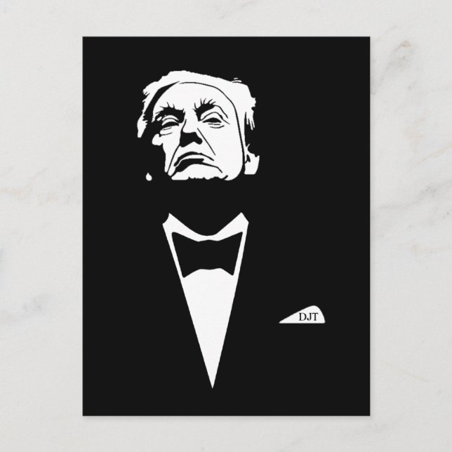 POTUS DJT Donald J Trump Postcard (Front)