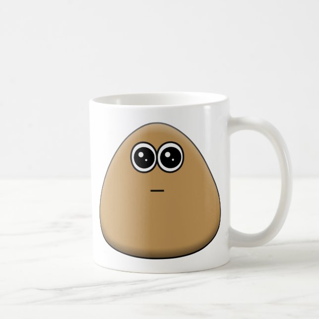 Pou affamé - Mug (Droite)