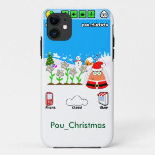 Pou_Christmas iPhone 11 Case