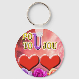 Pou Toujou Keychain