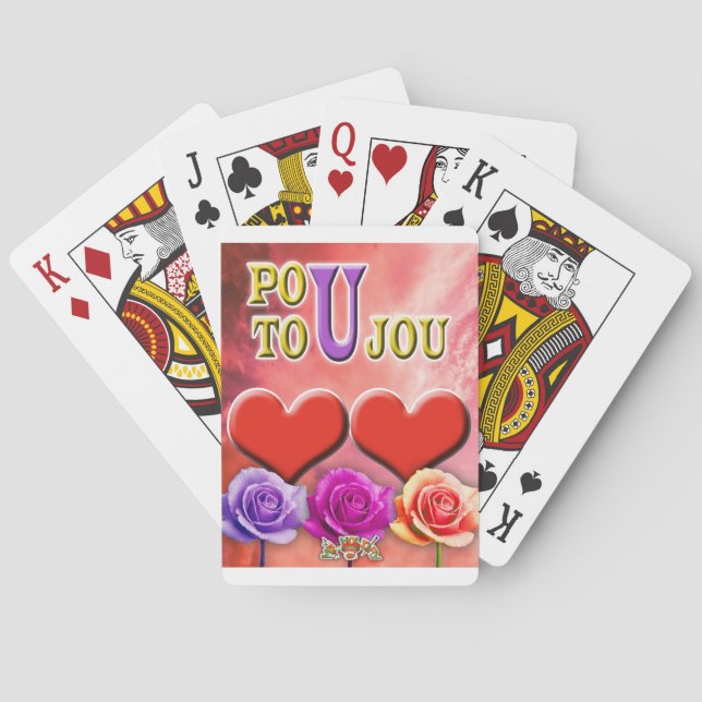 Pou Toujou Playing Cards (Back)
