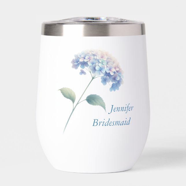 Poubelle à vin Hydrangea Bridesmaid (Avant)