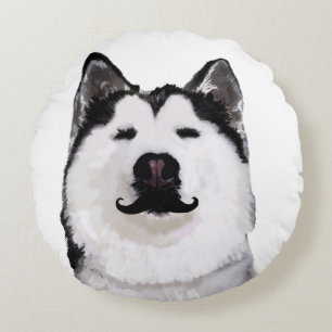 Pouce Chien Husky Dessin Jeter coussin