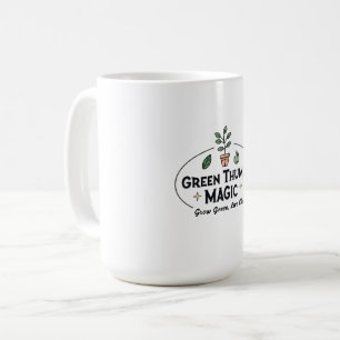 Poucette Verte Magique Mug Café pour Jardinage U