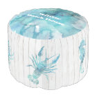 Pouf rustique Seat de cottage de plage