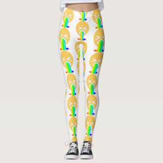 poule arc-en-ciel leggings