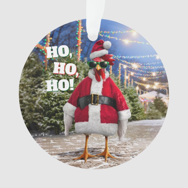 Poule de Noël (devant)