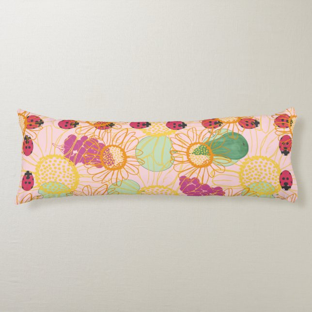 Poules et fruits du jardin Corps de coussin (Devant)