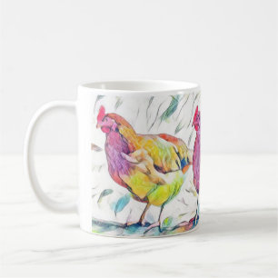 Poulet de café Mug