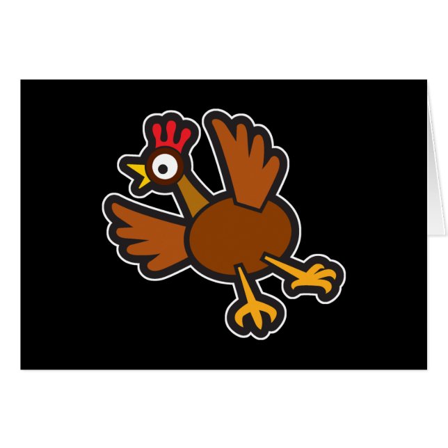 poulet drôle (Devant horizontal)