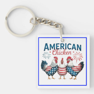 Poulet patriotique américain du 4 juillet-62987