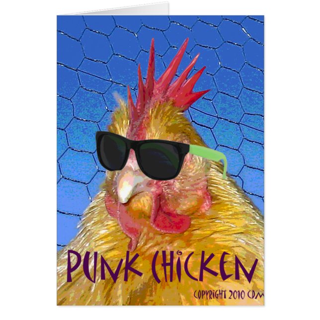 Poulet punk (Devant)