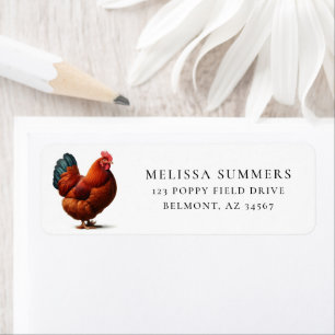 Poulet rouge de Rhode Island