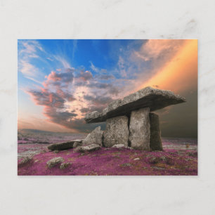 Poulnabrone dolmen, County Clare, Ireland Postcard