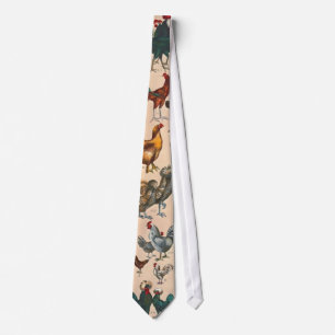 Poultry Breeds 1868 Tie