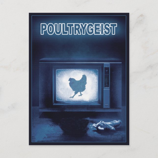 POULTRYGEIST POSTCARD (Front)